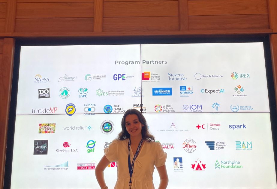 BHOS student highlights historical realities of Azerbaijan at international forum