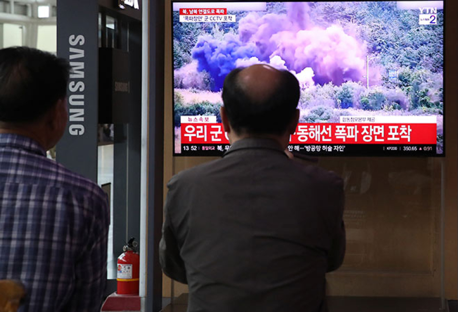 Yonhap : Dynamitage des routes intercoréennes