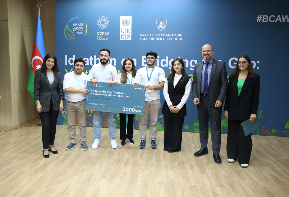 Бакинская высшая школа нефти стала победителем конкурса Ideathon
