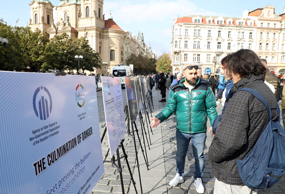 Prague exhibitions highlight stories of victims of Armenia’s mine terrorism