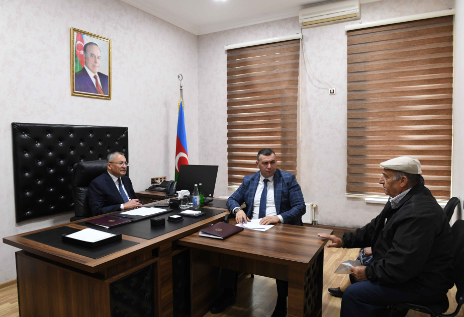 Keçmiş məcburi köçkünlərin qayıdışla bağlı müraciətləri dinlənilib