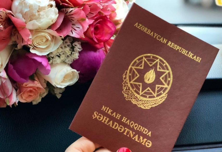 Plus de 30 mille mariages enregistrés en janvier-août en Azerbaïdjan