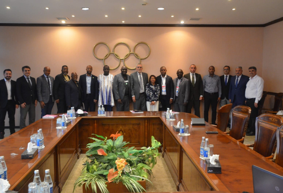 MOK-da Afrika Milli Olimpiya komitələrinin rəsmiləri ilə görüş keçirilib