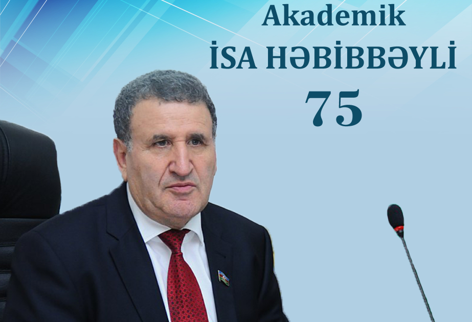 Gənclər Kitabxanasında akademik İsa Həbibbəylinin 75 illik yubileyi ilə əlaqədar silsilə materiallar hazırlanıb