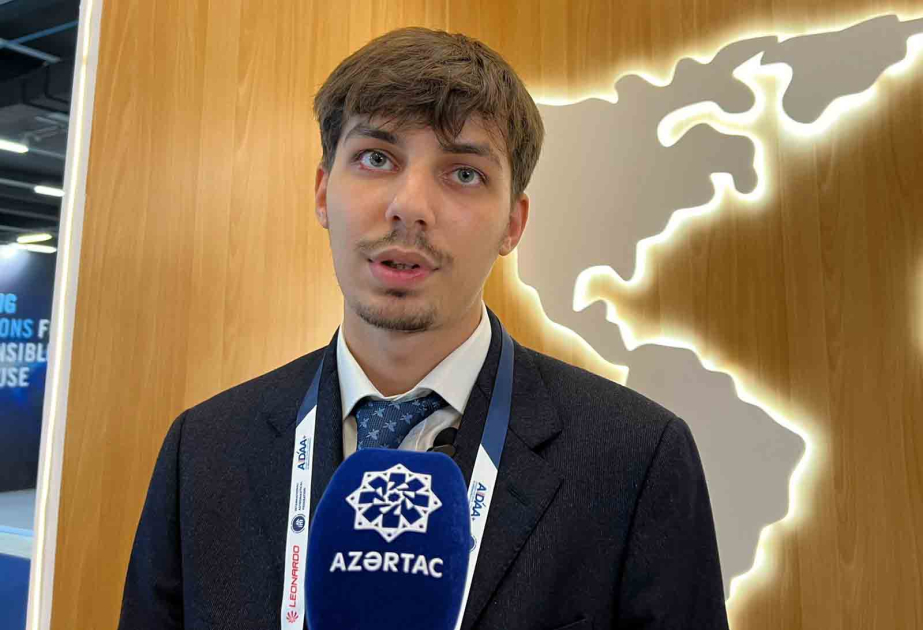 Azərbaycanlı tələbə: Milan Astronavtika Konqresində mühəndislərlə müzakirələr aparmaq imkanım oldu