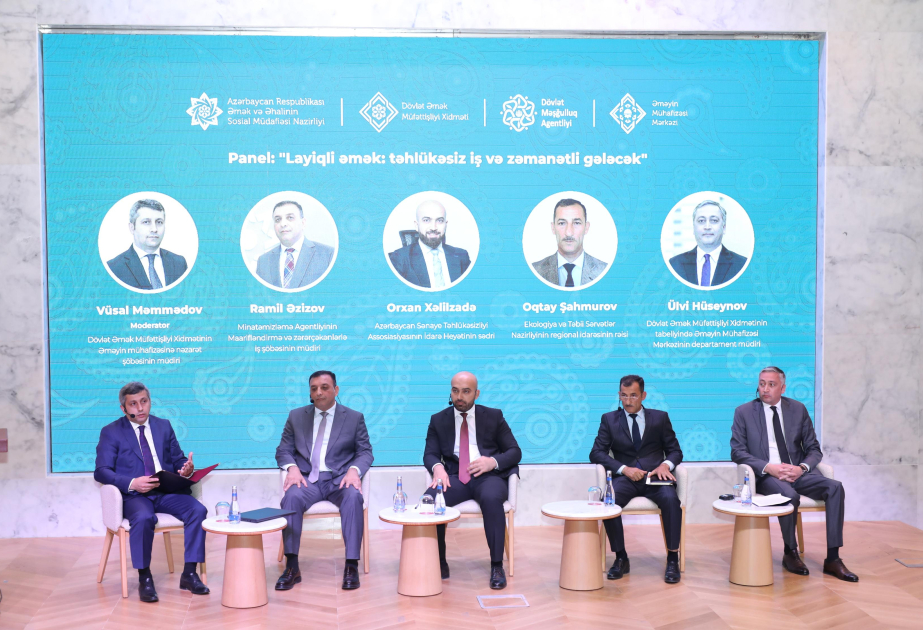 İşğaldan azad edilmiş ərazilərdə əmək şəraitinin inkişafına həsr olunmuş konfrans keçirilib