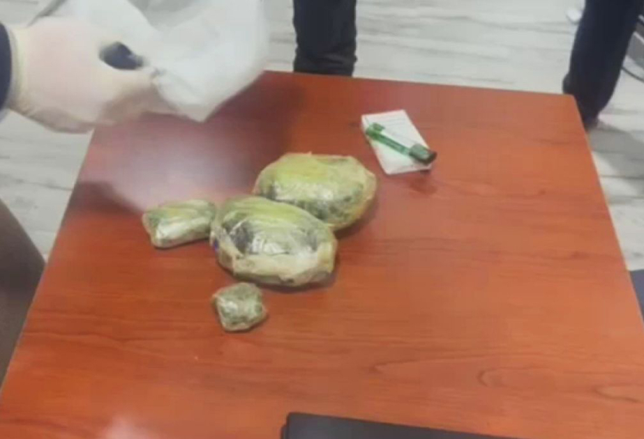 Oğuzda narkotik vasitələrin satışı ilə məşğul olan şəxs saxlanılıb