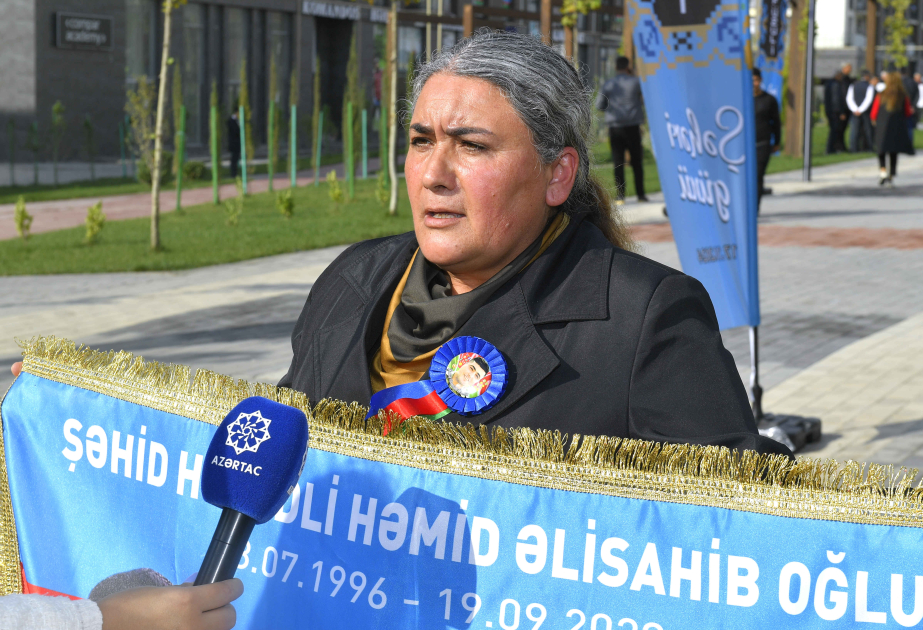 Şəhid anası: Füzulinin azad olunmasının sevincini yaşamaq mənim üçün böyük qürurdur