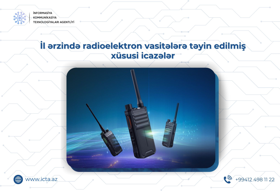 İKTA: Bu ilin doqquz ayında 30 minə yaxın avadanlığa icazə sənədi verilib