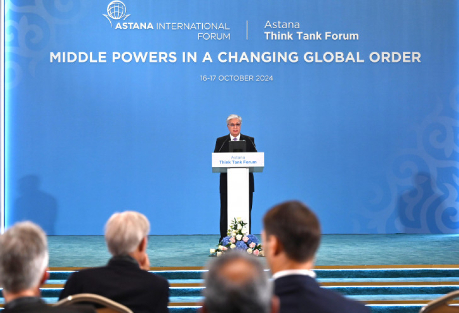 Kasım-Jomart Tokayev: Qazaxıstan beynəlxalq birliyin nüfuzlu üzvü kimi öz missiyasını həyata keçirir