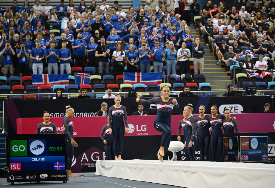 “TeamGym” üzrə Avropa çempionatı: Qarışıq komanda yarışında finalçılar bəlli olub