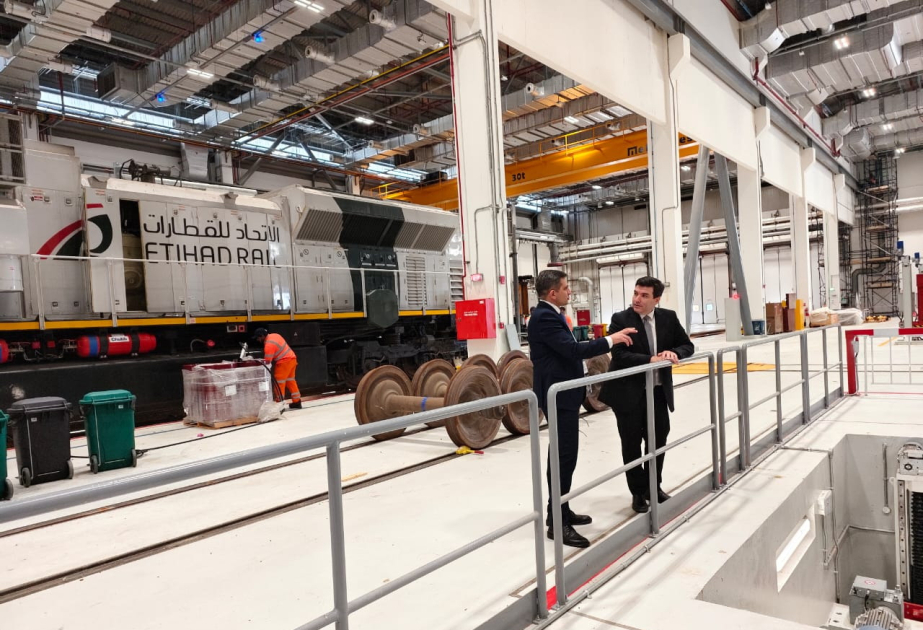 ADY Əbu-Dabidə keçirilən “Global Rail” tədbirində təmsil olunub