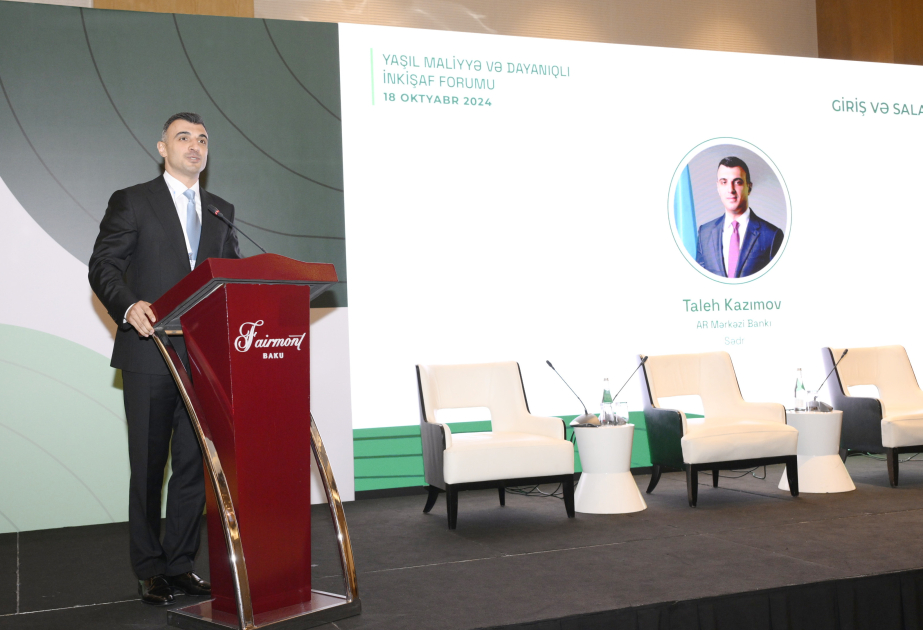 AMB-nin sədri: Banklar COP29 ərəfəsində maliyyə öhdəliklərini elan edəcəklər