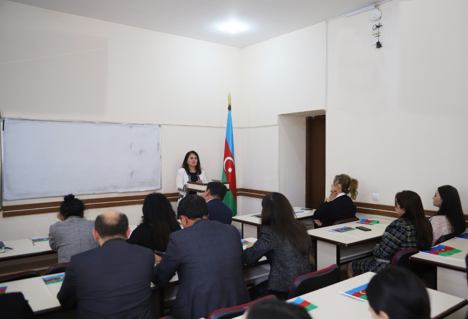 GDU-da Müstəqilliyin Bərpası Gününə həsr edilən tədbir keçirilib