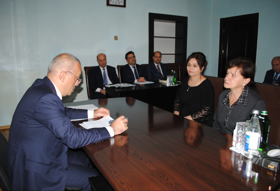 Dövlət Su Ehtiyatları Agentliyinin sədri Bərdədə vətəndaşlarla görüşüb