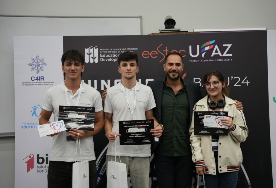 BMU-nun komandası “JunctionX Baku 2024” hakatonunda qalib olub