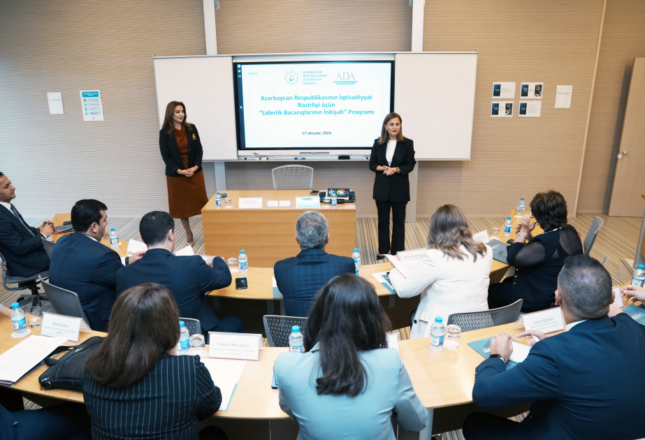ADA Universiteti İqtisadiyyat Nazirliyinin əməkdaşları üçün yeni proqrama başlayıb