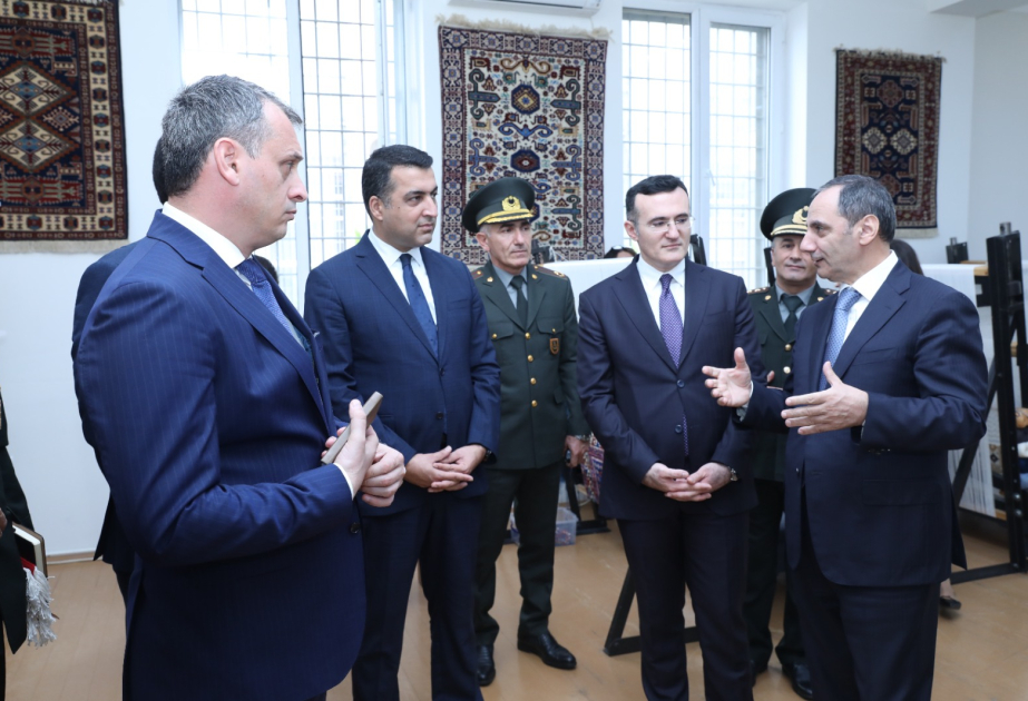 Peşə təhsilinin təşkili ilə bağlı cəzaçəkmə müəssisələrinə baxış keçirilib