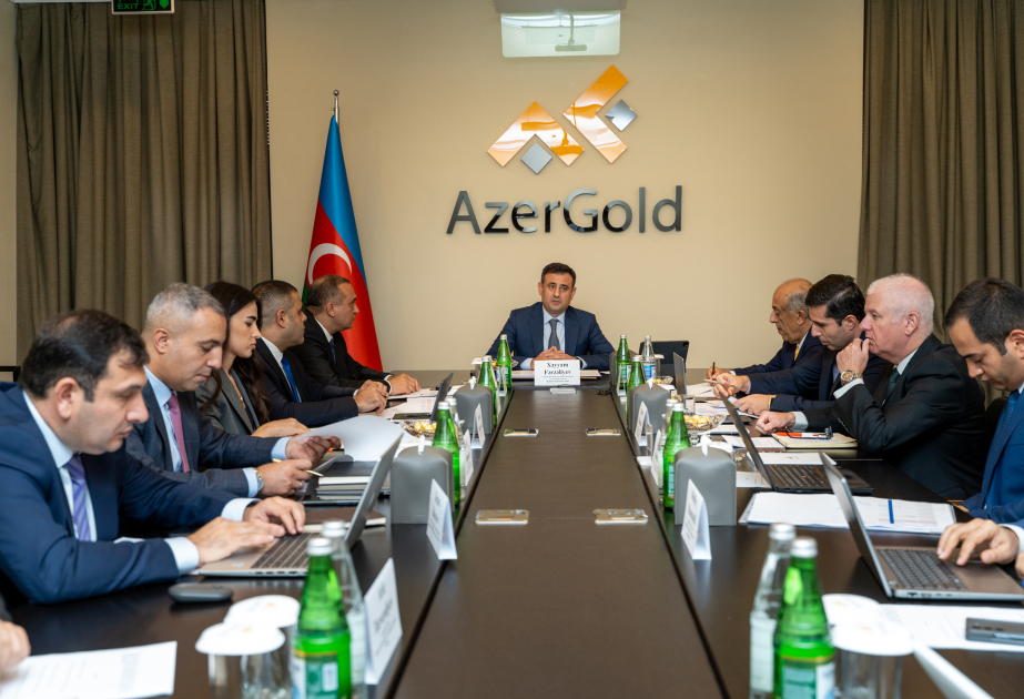 В ЗАО AzerGold состоялось первое заседание нового руководящего комитета в рамках Соглашения о распределении добычи