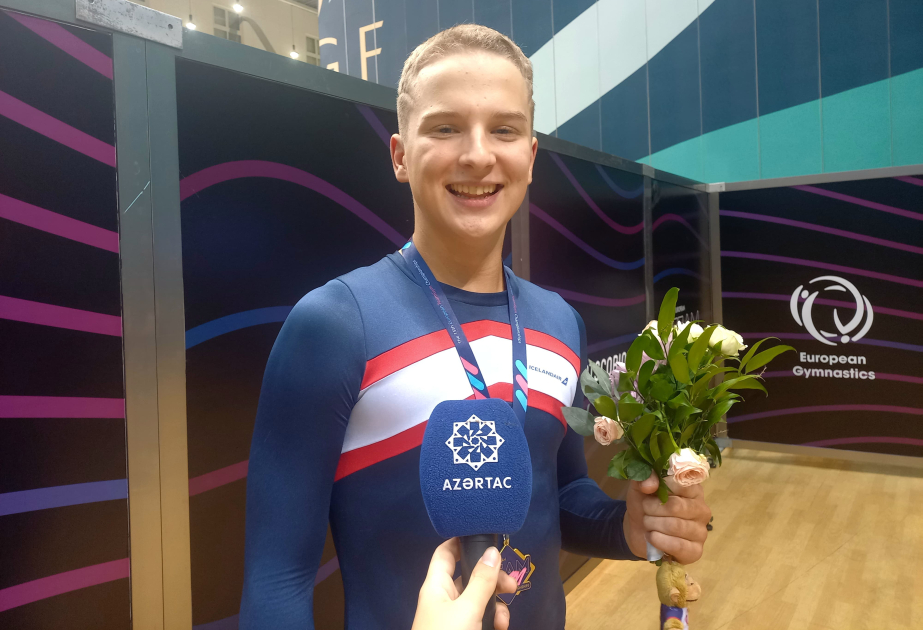 Qızıl medal qazanan gimnast: Bakıdan xoş təəssüratlarla qayıdacağım üçün çox sevincliyəm