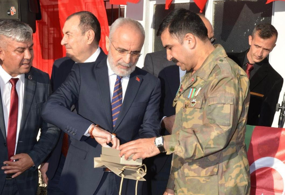 Türkiyə Prezidenti adından Azərbaycanın bir qrup qazisinə və QHT nümayəndələrinə xüsusi hədiyyə verilib