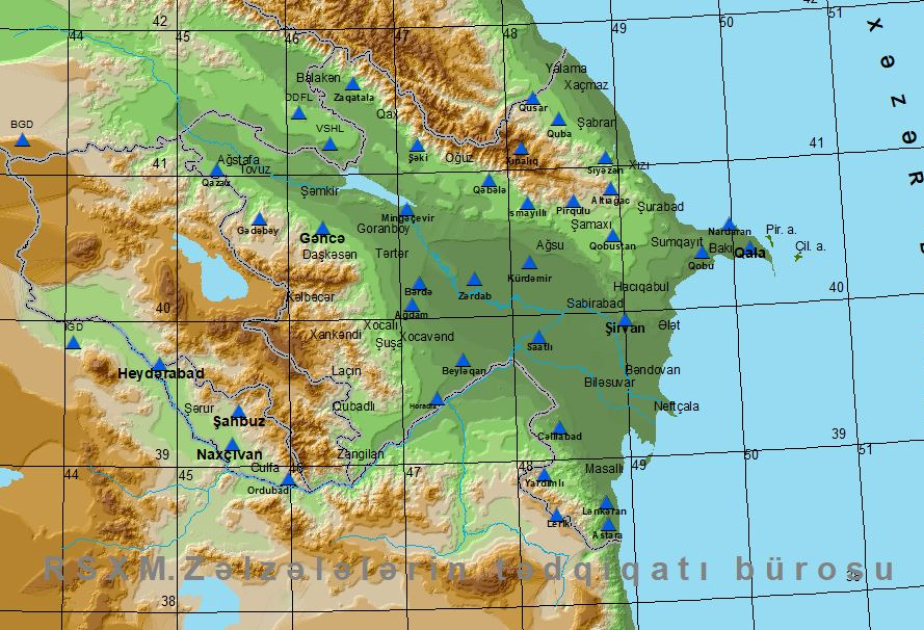 В Каспийском море произошло землетрясение