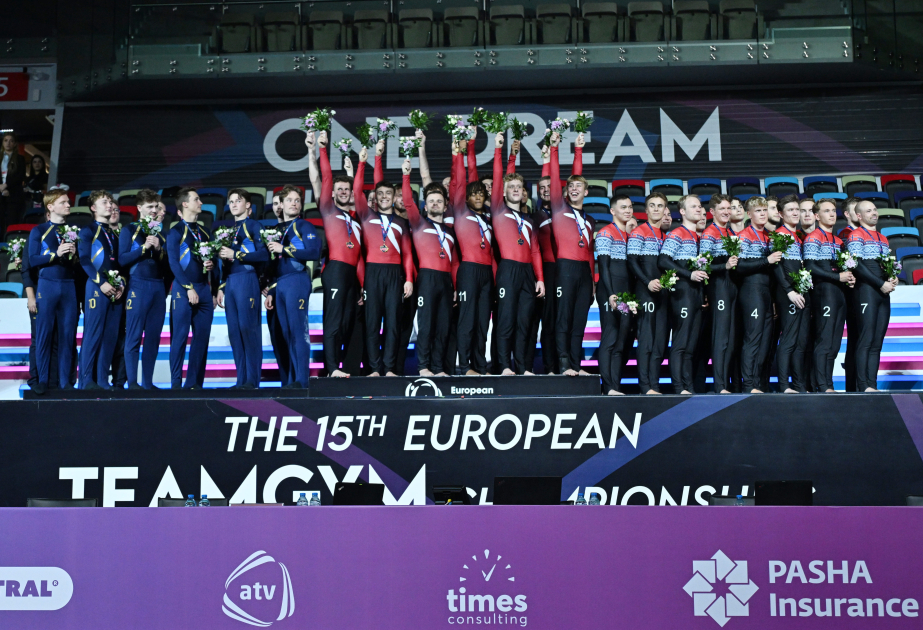 Очередные медали нашли своих обладателей на чемпионате Европы по TeamGym в Баку