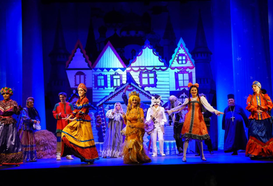 Akademik Rus Dram Teatrı Şəkidə qastrolda olub