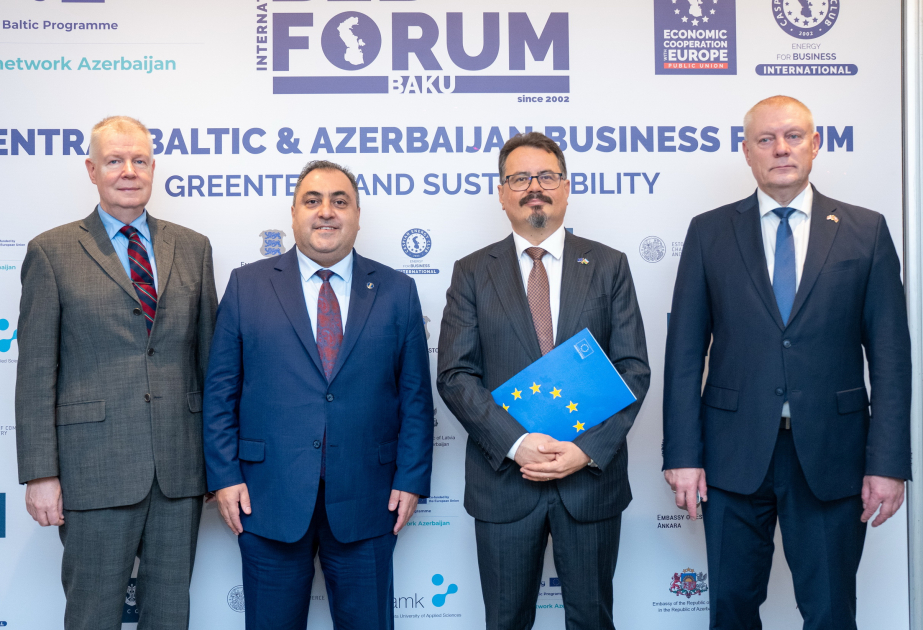 ®  “Caspian Energy Club”ın təşkil etdiyi “Central Baltic – Azerbaijan Business Forum” uğurla başa çatıb