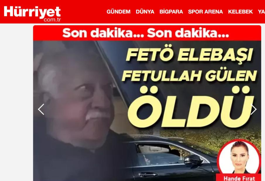 Les sources proches de FETÖ ont annoncé la mort de Fetullah Gülen