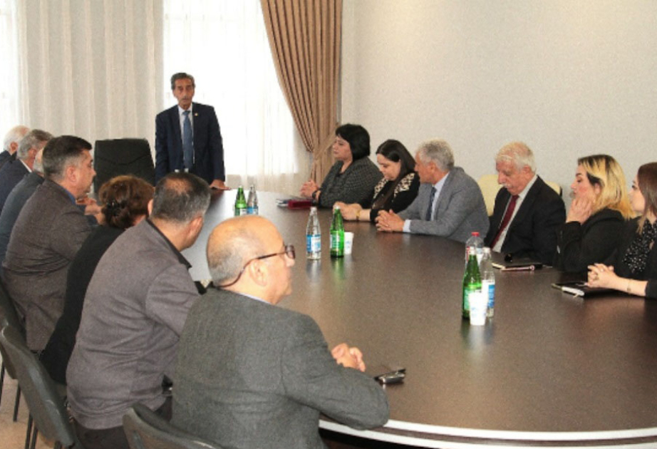 Azərbaycan Teatr Xadimləri İttifaqının növbəti iclası Gəncədə təşkil olunub