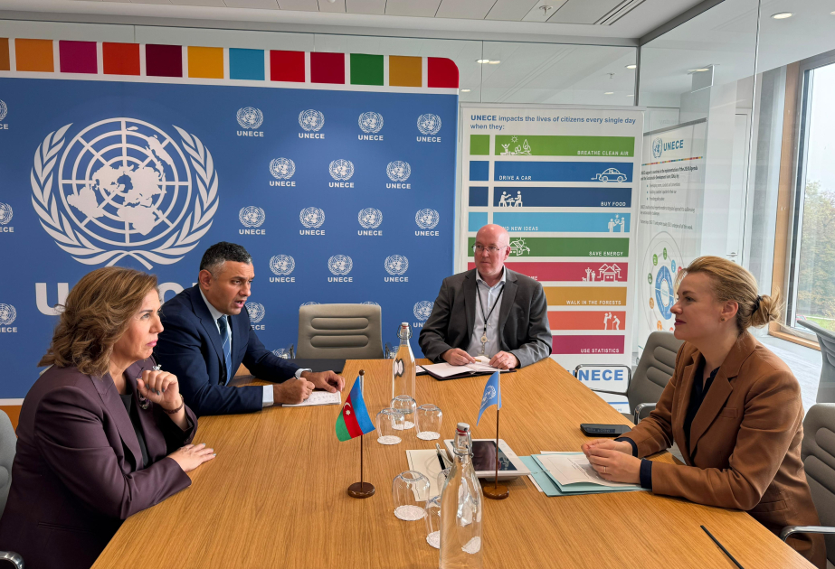 La Presidenta de la Comisión Estatal sobre Problemas de Familia, Mujer y Niño se reunió con la Secretaria Ejecutiva de la Comisión Económica (UNECE) para Europa de ONU