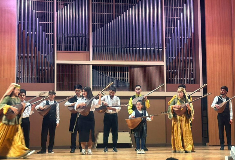 Tbilisidə Uşaq və Gənclər Etnoqrafik Ansamblları Festivalı keçirilib