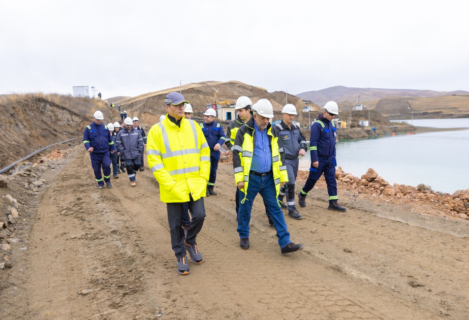 Делегация AzerGold в очередной раз посетила участок Соглашения «Гядабей»