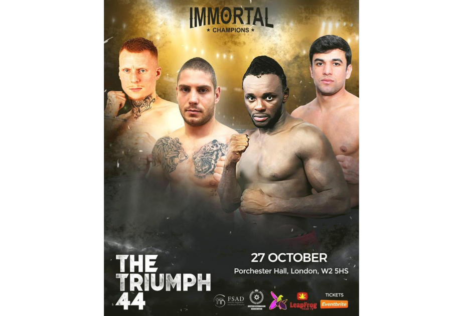 Londonda "Immortal Champions" döyüş turniri keçiriləcək