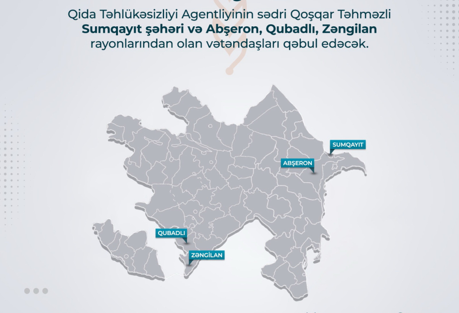 Sumqayıtda qida təhlükəsizliyi ilə bağlı vətəndaşların müraciətləri dinləniləcək