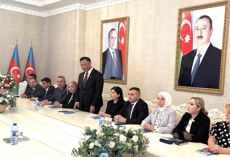 Abşeronda “Atadan oğula: Böyük Zəfər yolu" kitabının təqdimatı keçirilib