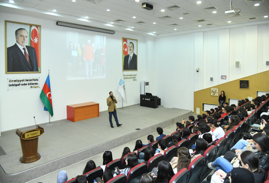 “Yaşıl səyahət: Ekologiyanın yolunda” - BMU-da maarifləndirici tədbir