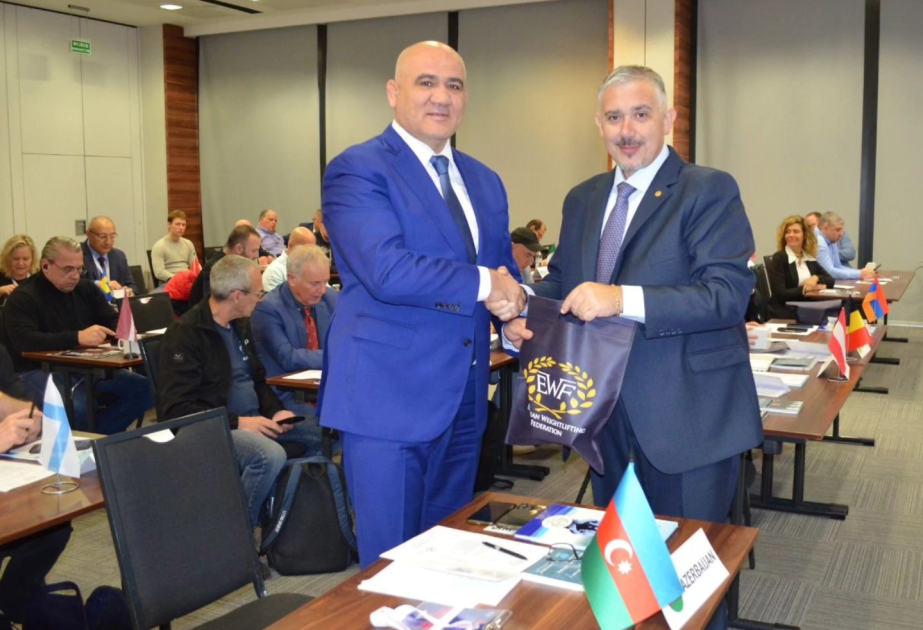 Azərbaycan Avropa Ağırlıqqaldırma Federasiyasının konqresində təmsil olunub