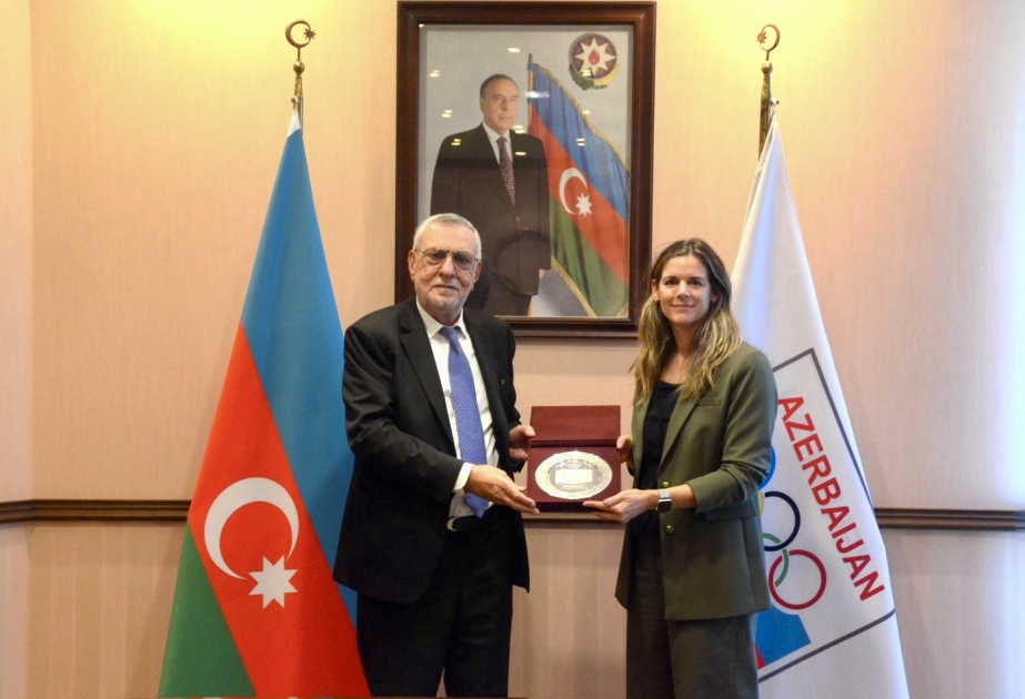 Milli Olimpiya Komitəsində belçikalı məsləhətçi ilə görüş keçirilib