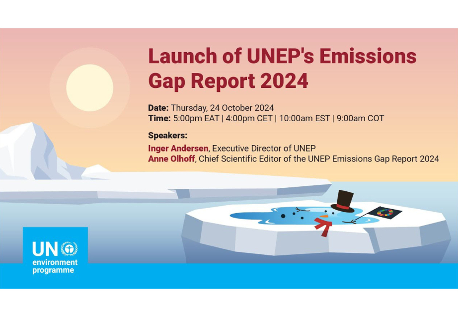 UNEP calls for narrowing emissions gap to avert global climate change
