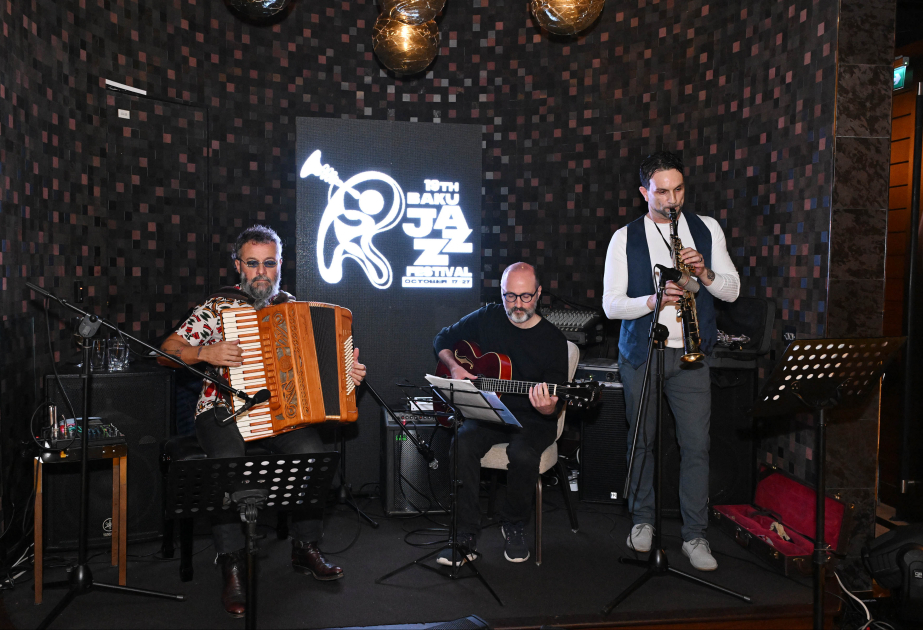 Итальянские музыканты выступили на XIX Baku Jazz Festival