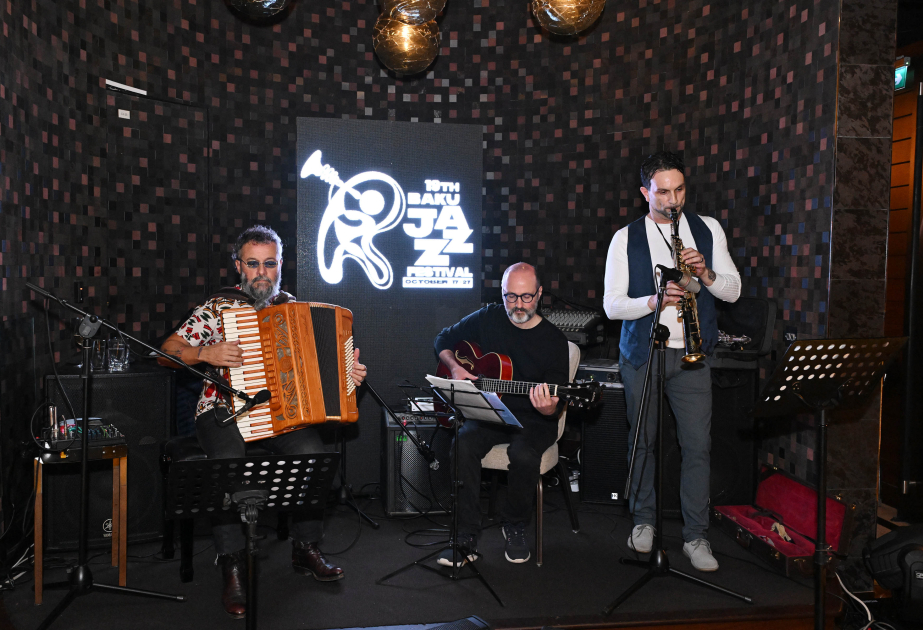 İtaliya musiqiçiləri 19-cu Bakı Caz Festivalında çıxış ediblər