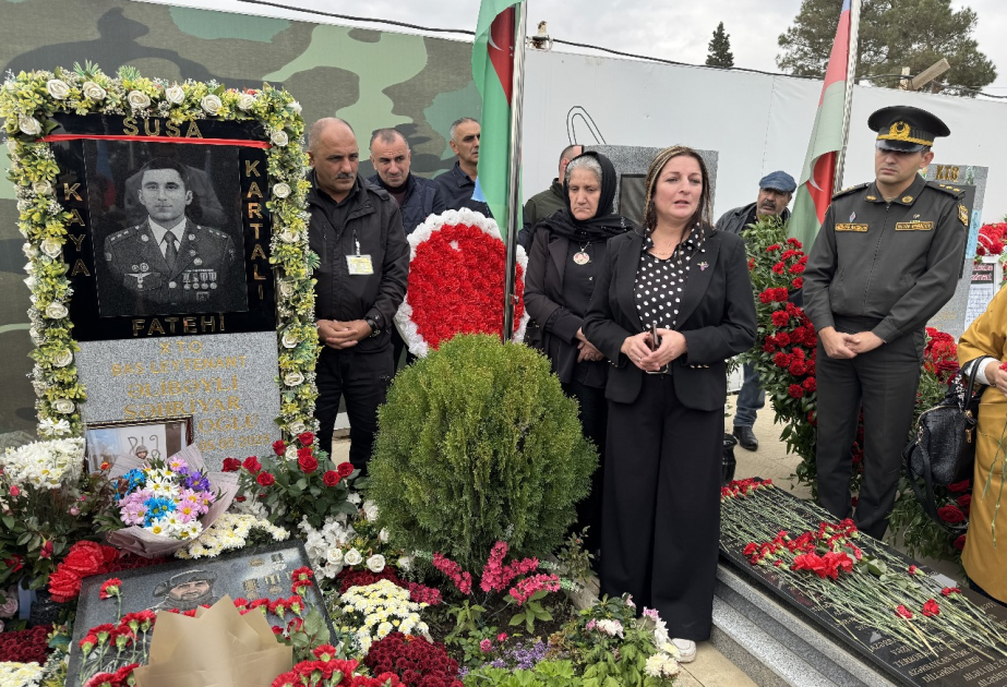 Şəhid baş leytenant Şəhriyar Əlibəylinin xatirəsi anılıb