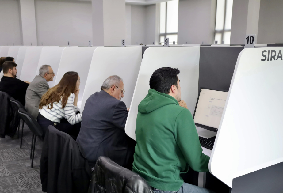 Qiymətləndirmə fəaliyyəti ilə məşğul olmaq istəyən şəxslər üçün ixtisas imtahanı keçirilib