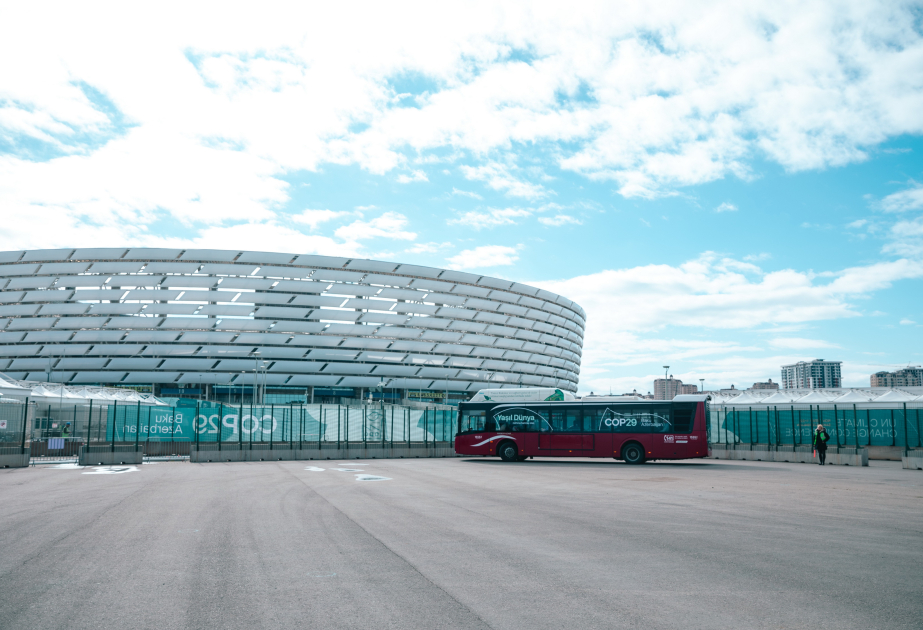 Transportation management monitoring at COP29 venue