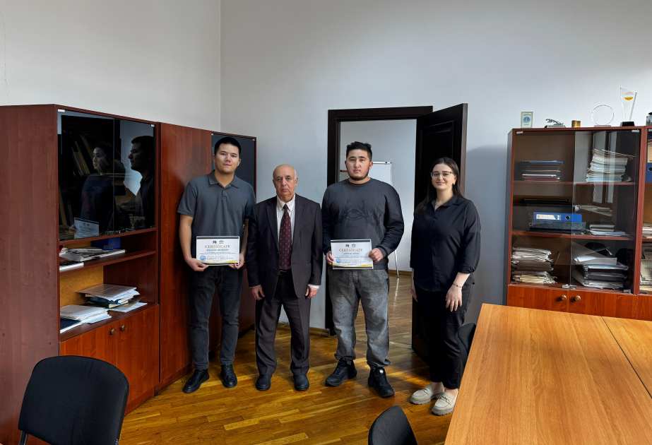 Qazaxıstanlı elmi işçilər Neft və Sənaye Universitetində olub