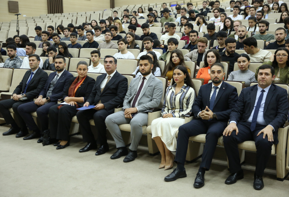 BANM-də SOCAR-ın Gənc İstedadlar Proqramı ilə bağlı infosessiya keçirilib