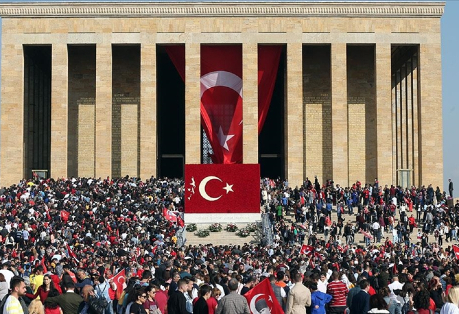 Türkiyədə Cümhuriyyət Günü qeyd olunur