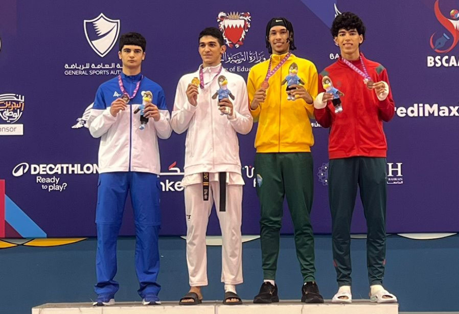 Los taekwondistas azerbaiyanos comenzaron la Gymnasiade con 2 medallas